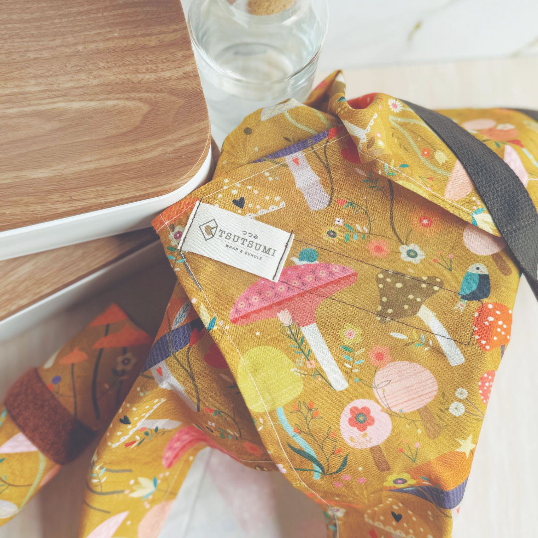 Tsutsumi Square Wrap x Handmade - Autumn Magic