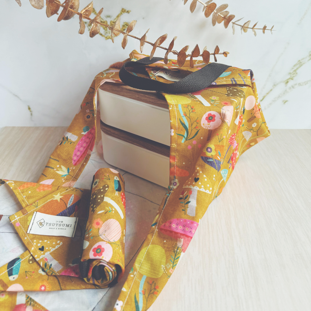 Tsutsumi Square Wrap x Handmade - Autumn Magic