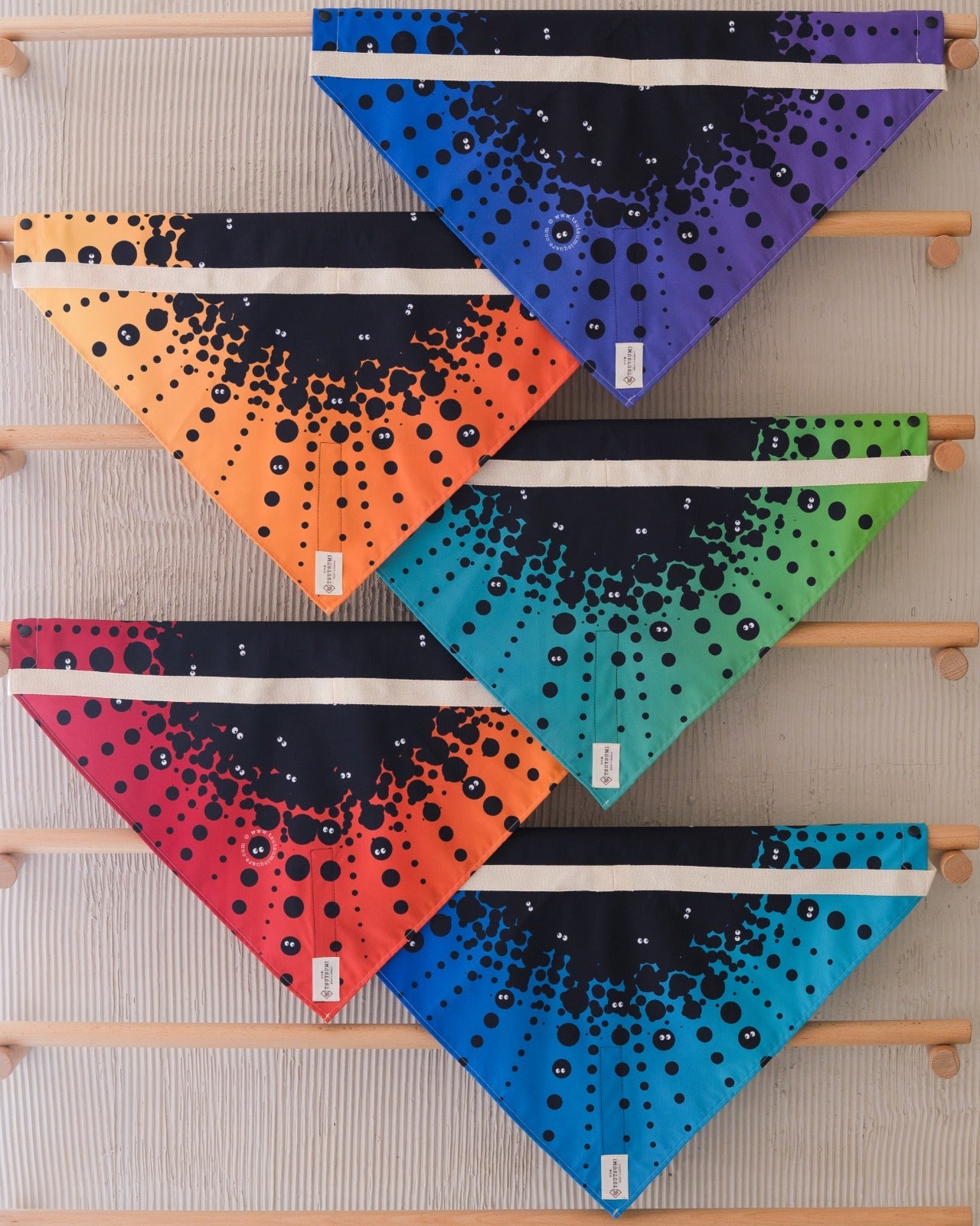 Tsutsumi Square Wrap x I See You 5 - in Blue & Purple