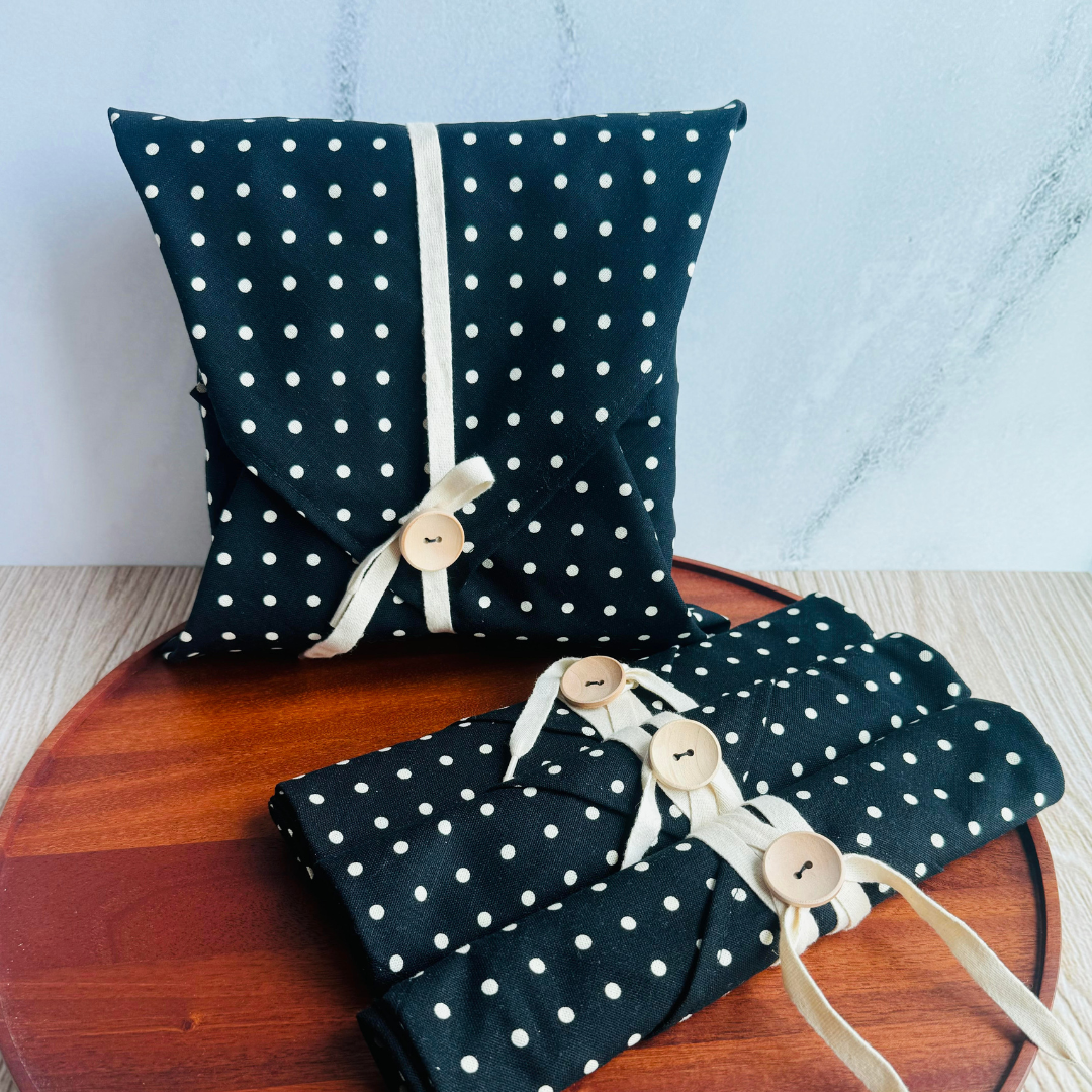 Tsutsumi Kite Wrap - Polka Dots