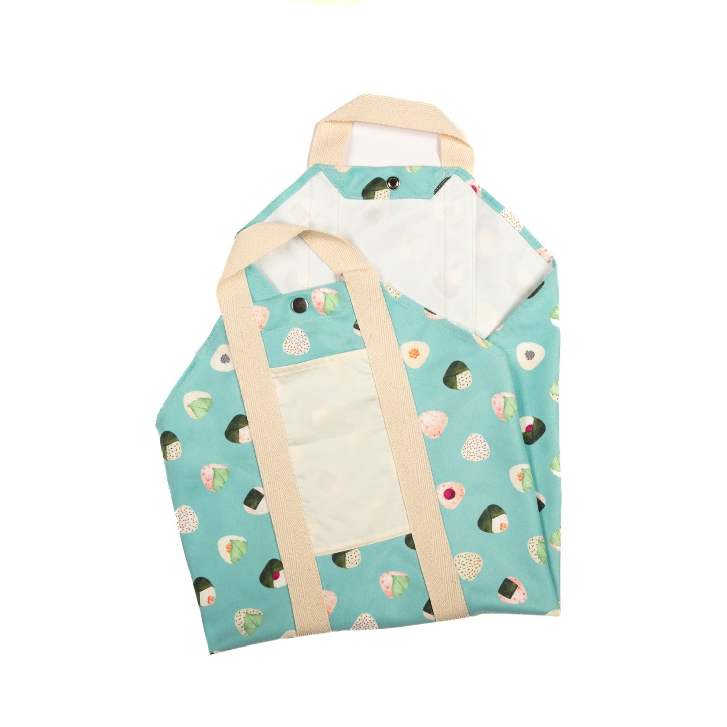 Tsutsumi Square Wrap x Love for Onigiri (Warm & Fuzzy) in Blue