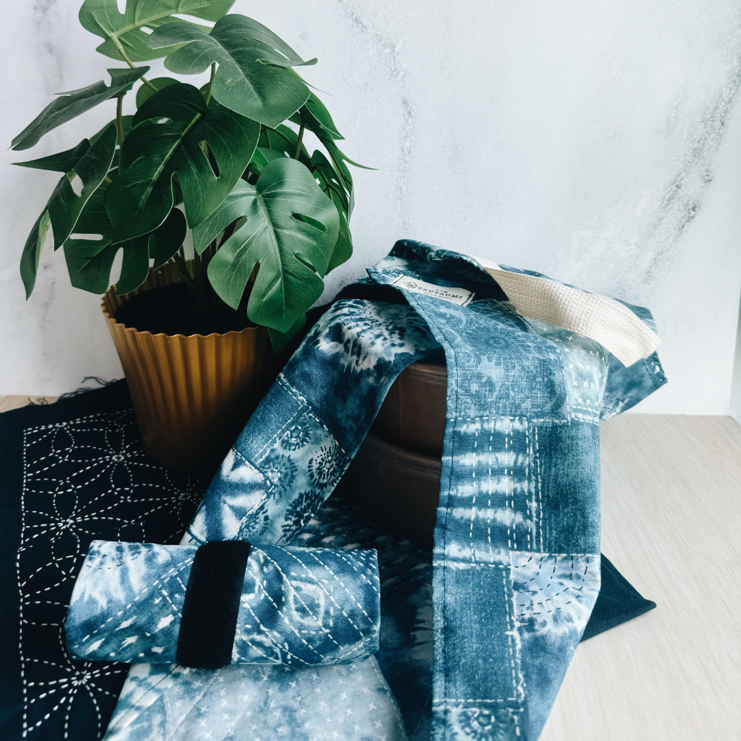 Tsutsumi Square Wrap x Handmade - Sashiko Patchwork