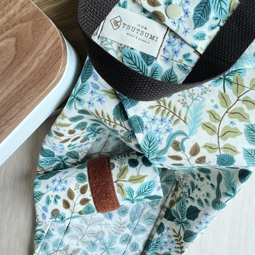Tsutsumi Square Wrap x Handmade - Vintage Garden