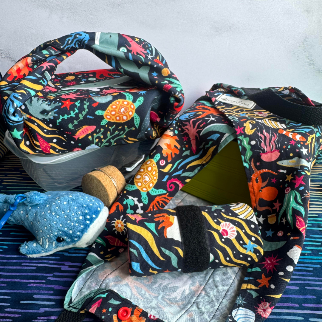Tsutsumi Square Wrap x Handmade - Marine Fantasy