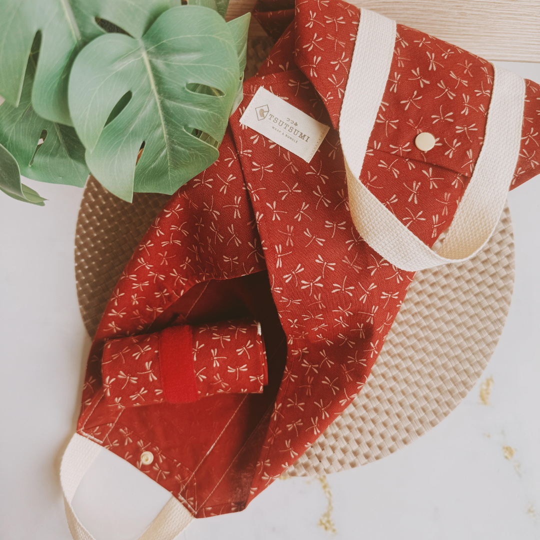Tsutsumi Square Wrap x Handmade - Take Flight