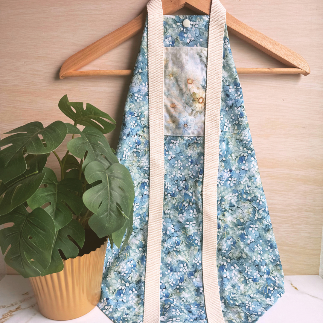 Tsutsumi Square Wrap x Handmade - Fleurs in the Snow