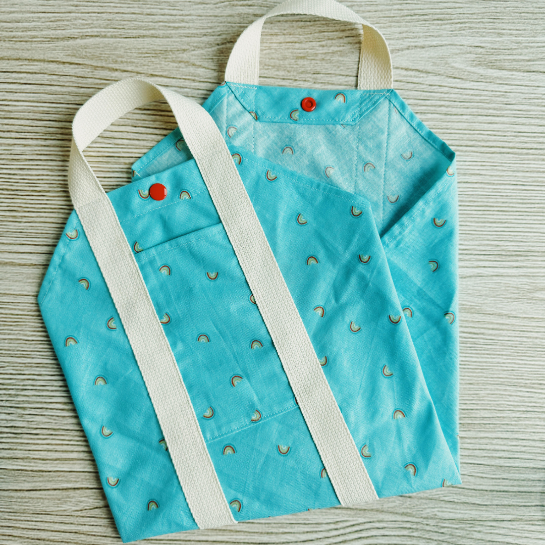 Tsutsumi Square Wrap x Handmade - Little Rainbows