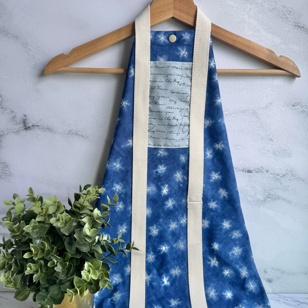 Tsutsumi Square Wrap x Handmade - Shimo Blue