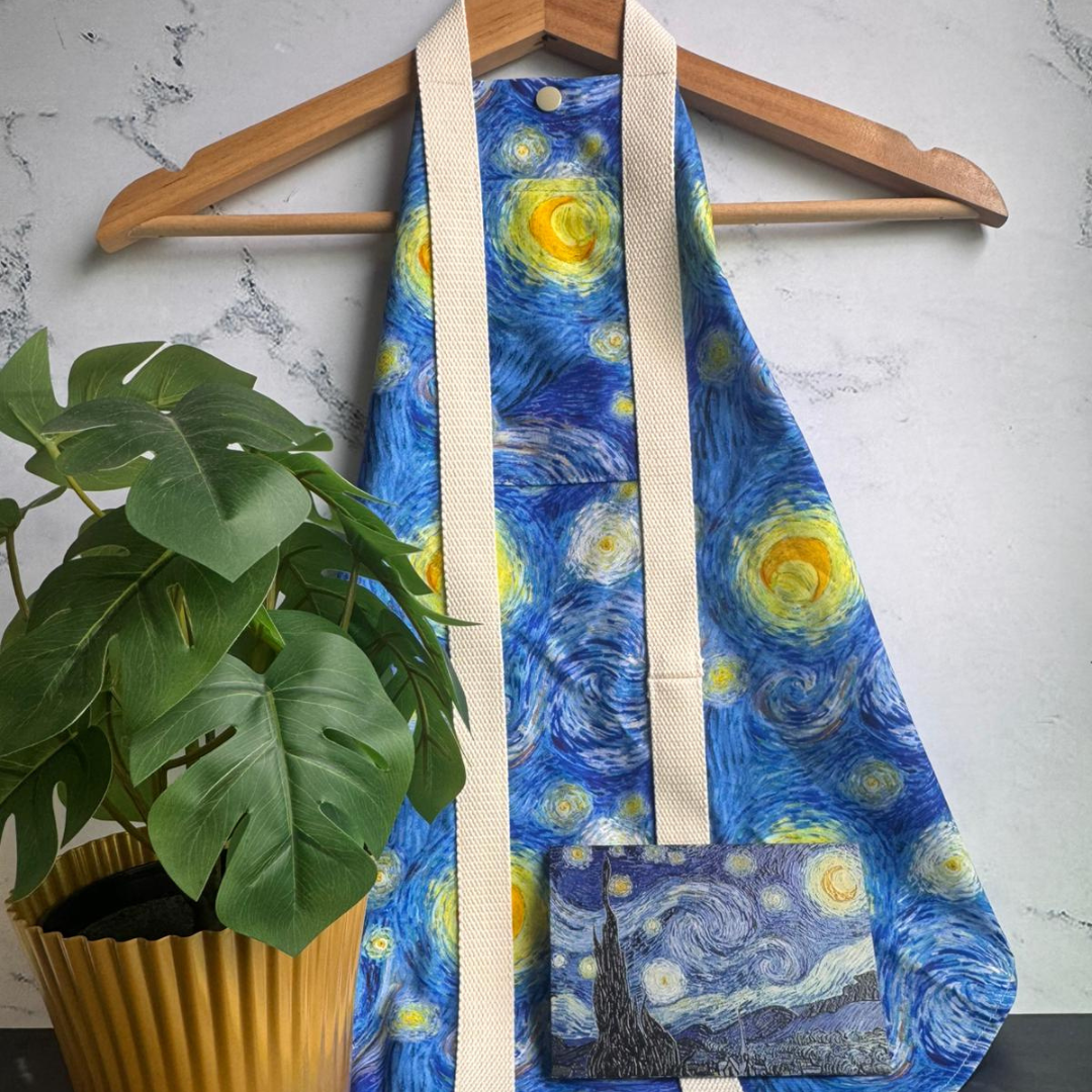 Tsutsumi Square Wrap x Handmade - The Starry Night