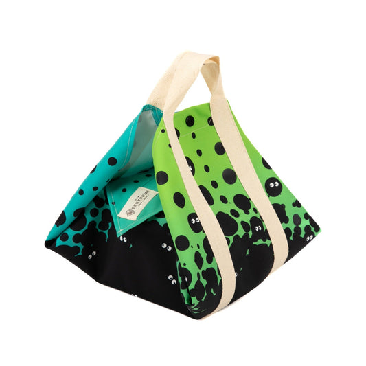 Tsutsumi Square Wrap x I See You 3 - in Green & Teal