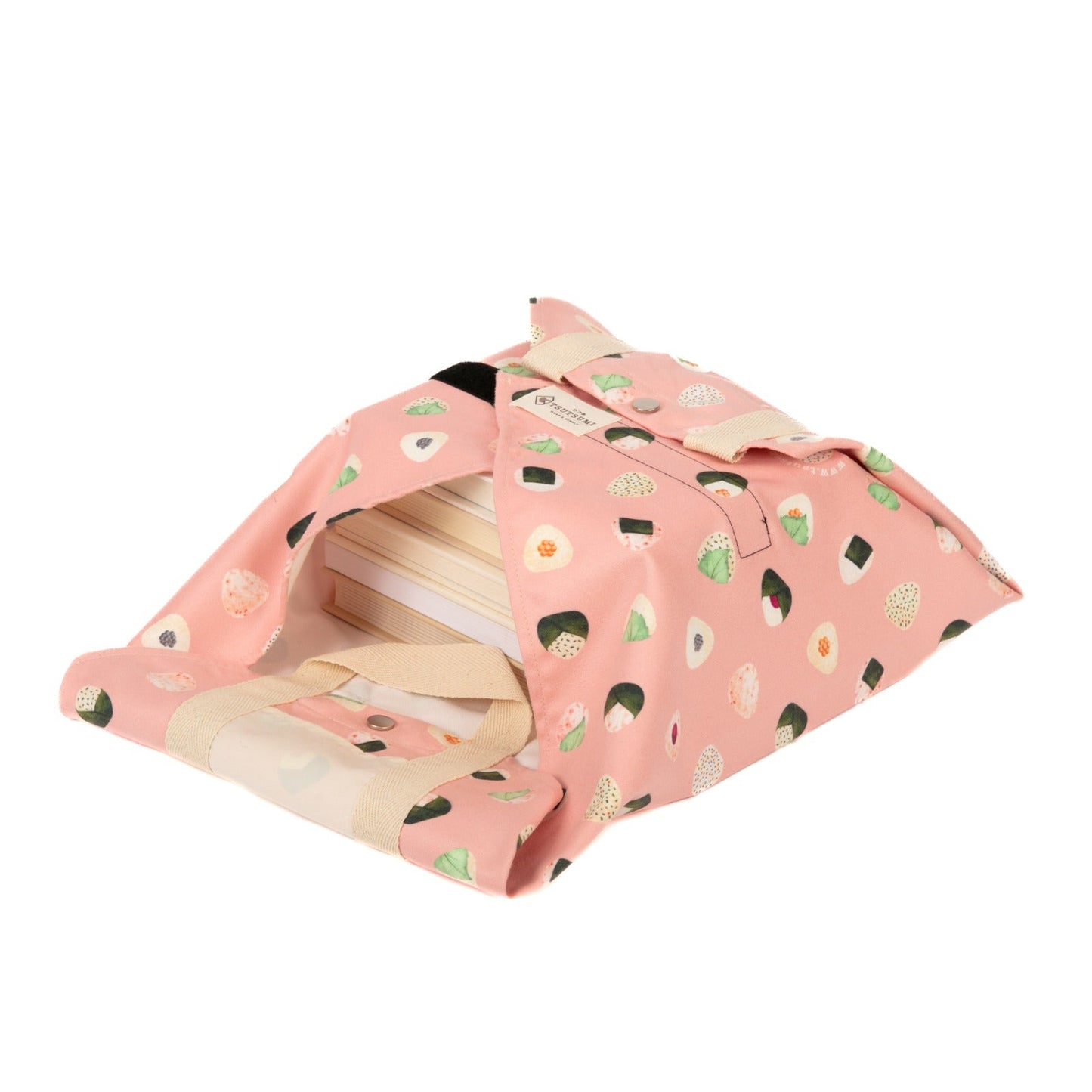 Tsutsumi Square Wrap x Love for Onigiri (Warm & Fuzzy) in Pink