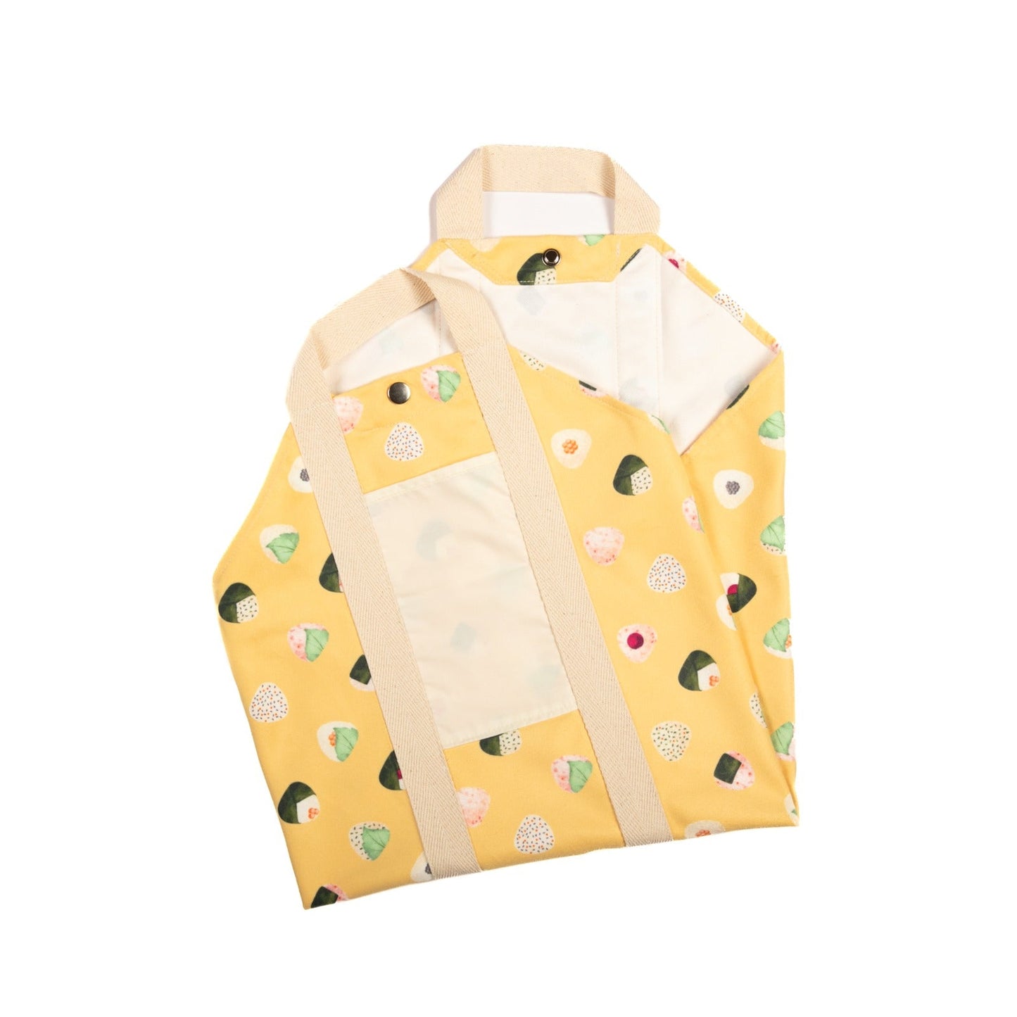 Tsutsumi Square Wrap x Love for Onigiri (Warm & Fuzzy) in Yellow