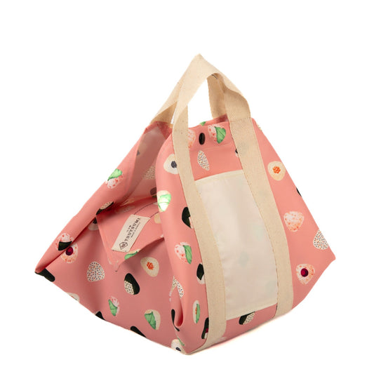 Tsutsumi Square Wrap x Love for Onigiri in Pink