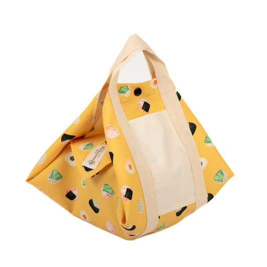 Tsutsumi Square Wrap x Love for Onigiri in Yellow