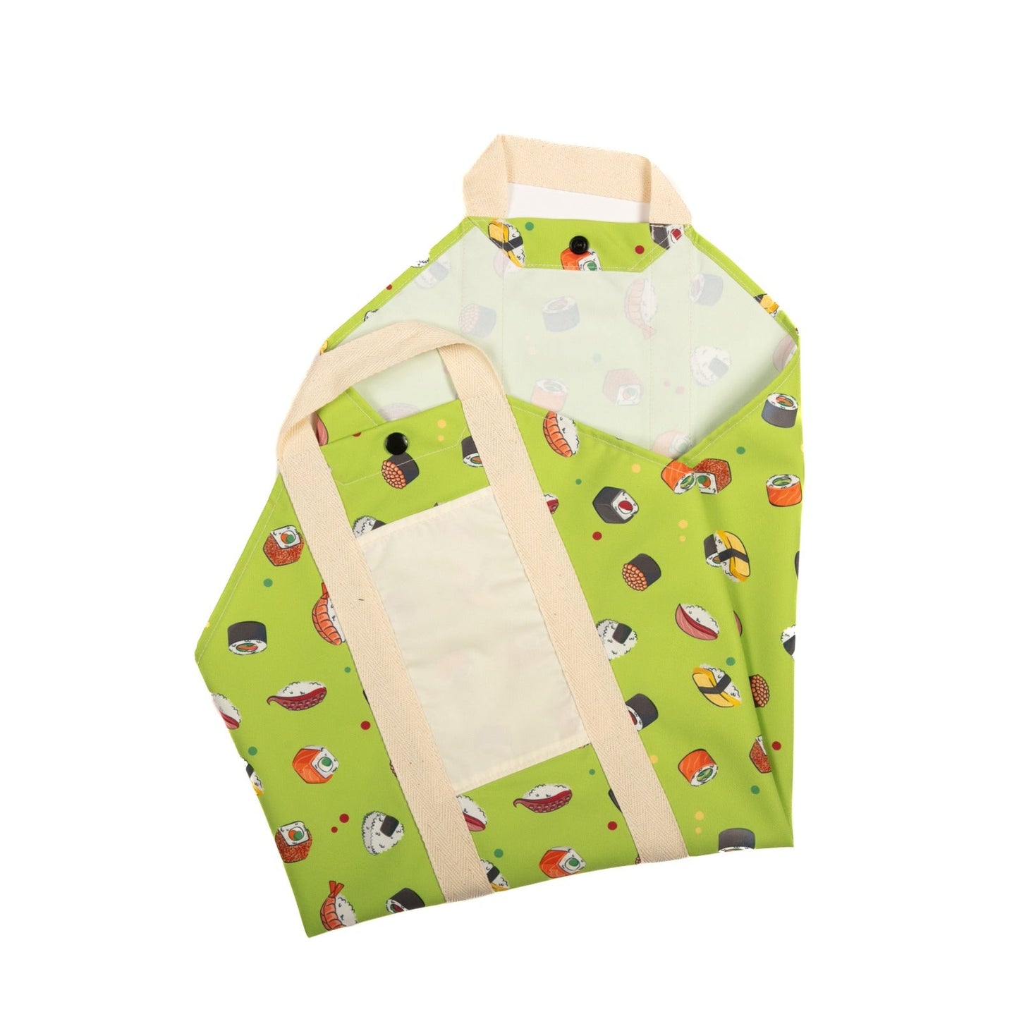 Tsutsumi Square Wrap x Love for Sushi in Green