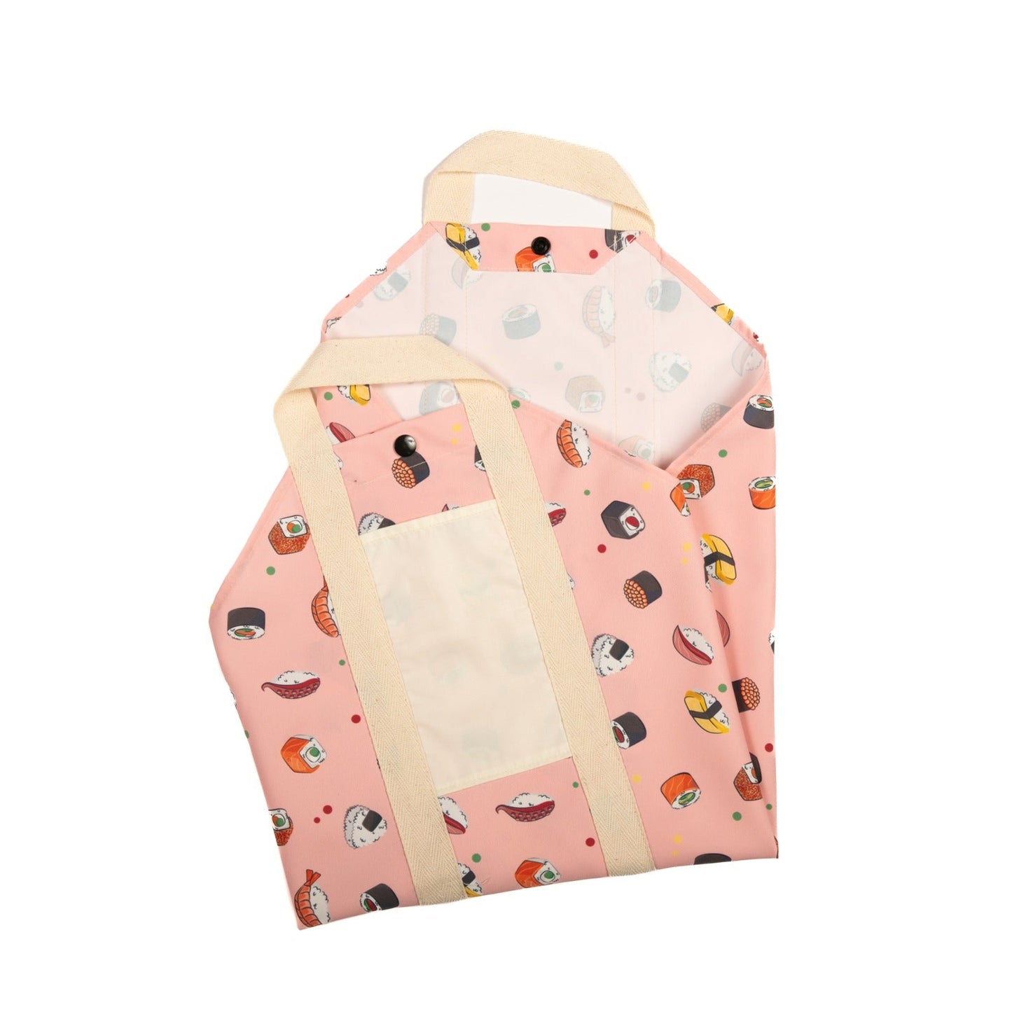 Tsutsumi Square Wrap x Love for Sushi in Pink