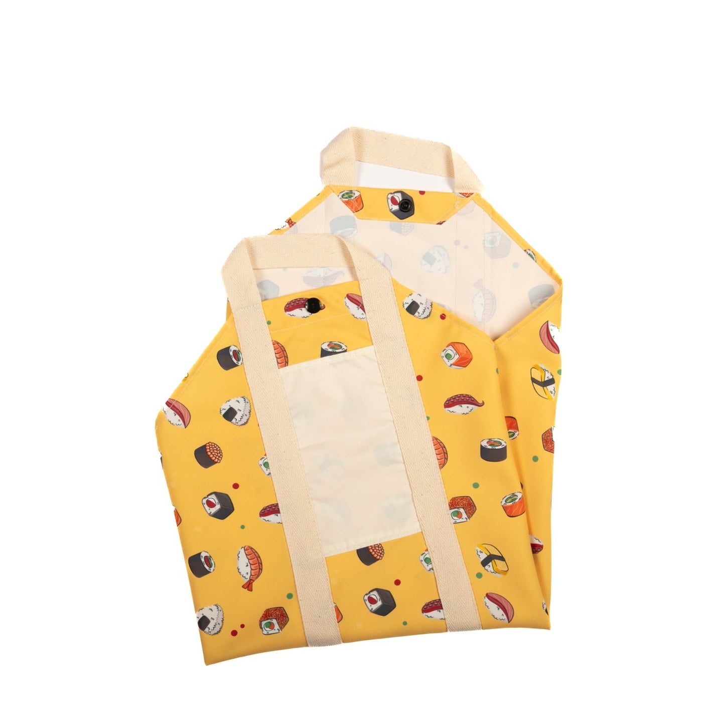 Tsutsumi Square Wrap x Love for Sushi in Yellow