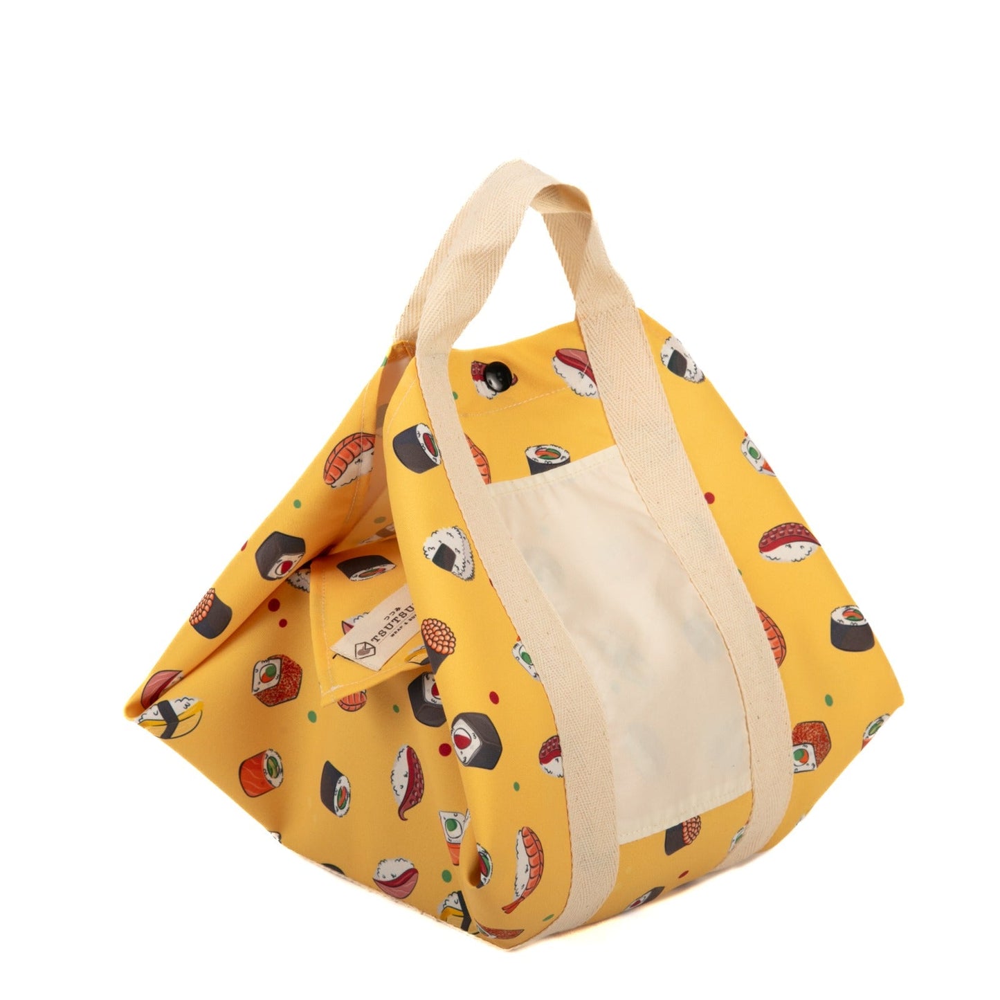 Tsutsumi Square Wrap x Love for Sushi in Yellow