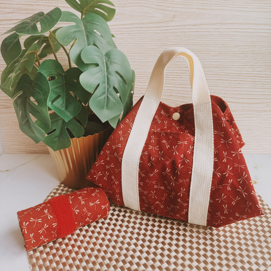 Tsutsumi Square Wrap x Handmade - Take Flight