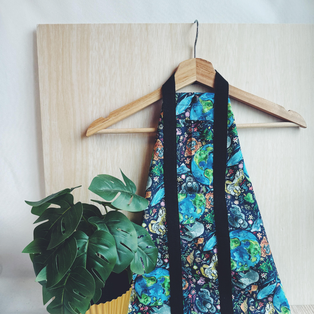 Tsutsumi Square Wrap x Handmade - Love Our Planet
