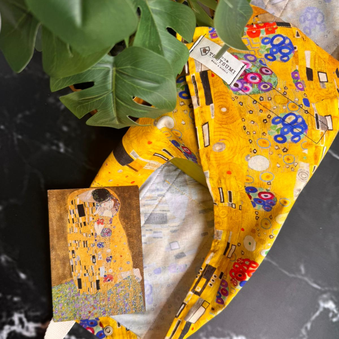 Tsutsumi Square Wrap x Handmade - The Kiss